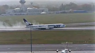 Lądowanie śledziła cała Polska 