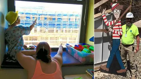 Brygadzista stworzył Wally'iego i ukrywa go na budowie