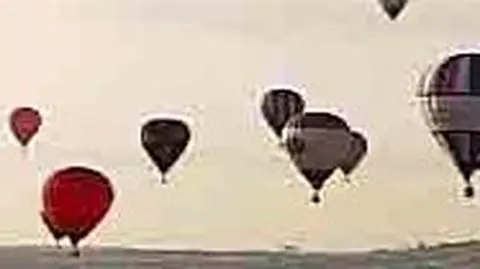 Balony wzbiły się w niebo