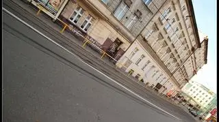 Ulicą Strzelecką kursują trzy linie tramwajowe