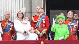 Księżniczka Charlotte po raz pierwszy na balkonie Pałacu Buckingham