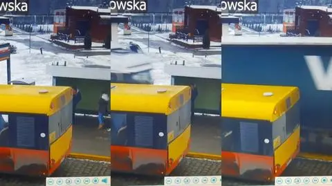Dzierżoniów: tirem po chodniku. Szuka go policja