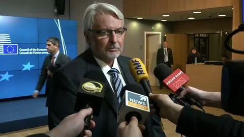 Witold Waszczykowski o kandydaturze na szefa Rady Europejskiej