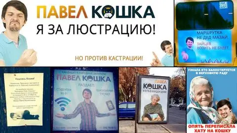 Studentom wi-fi, emerytom kaszę gryczaną. Nie tylko Stepan Chewbacca chce do parlamentu
