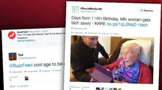 114-latka założyła konto na profilu społecznościowym