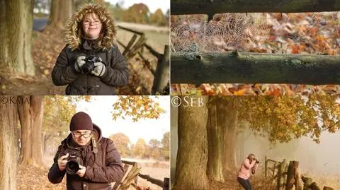 Fotograficzny pojedynek córki z ojcem podbija serca internautów