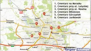 Największe poznańskie cmentarze