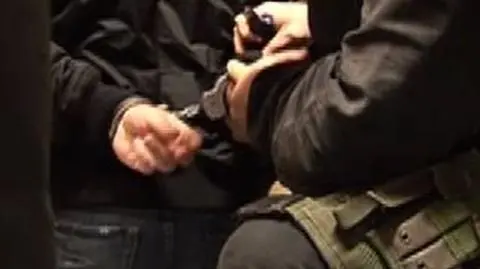 "Żaba" w rękach policji