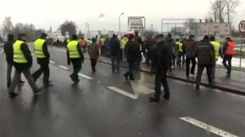 Blokada drogi krajowej nr 5 w Kaczkowie