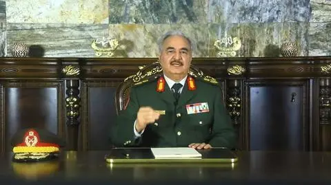 Generał Haftar przemówił