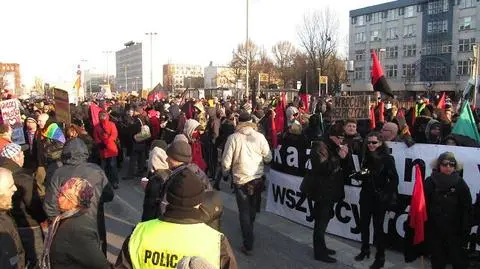 500 osób na ulicach. "Wrocław wolny od homofobii i seksizmu"