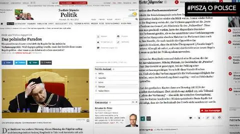 Spór o Trybunał Konstytucyjny - komentarze niemieckich mediów