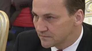 Szef MSZ Radosław Sikorski ma powody do zadowolenia
