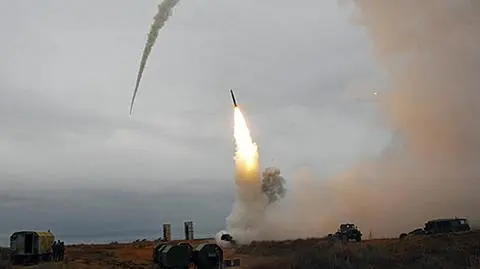 Rosyjskie S-300 w akcji