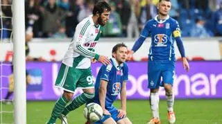 Zaur Sadajew dwie z trzech bramek w Ekstraklasie zdobył przeciwko Lechowi