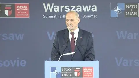 Antoni Macierewicz jak zawsze ma przygotowaną konkretną odpowiedź
