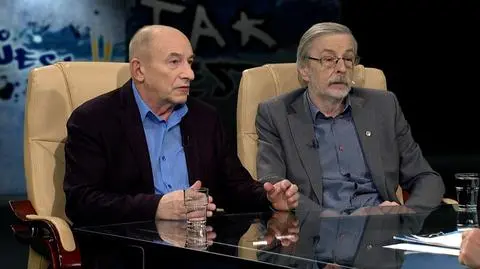 dr Leszek Mellibruda i prof. Zbigniew Mikołejko w Tak jest