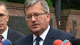 Prezydent Bronisław Komorowski