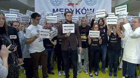 Lekarze rezydenci protestują od października 2017 roku