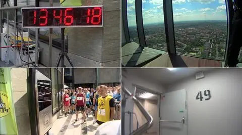Z kamerą na głowie przez 1142 schodów. 
Bieg po piękny widok