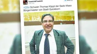 Niemiecki burmistrz musiał tłumaczyć się ze swojego wpisu w mediach społecznościowych