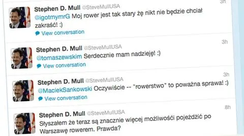 Rowerowa dyplomacja ambasadora USA