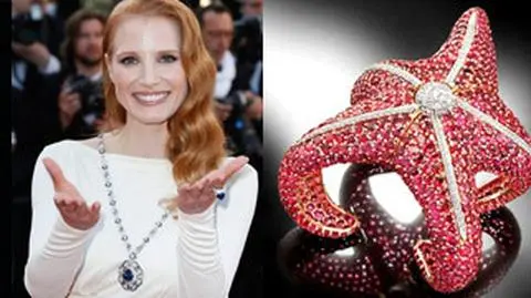 Klejnoty lśniły w Cannes. 
I były kradzione