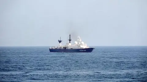 Rosyjski okręt śledzi ćwiczenia RIMPAC