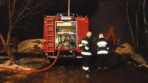 Sylwestrowe pożary na Pomorzu. Strażacy interweniowali 20 razy, zginęła kobieta