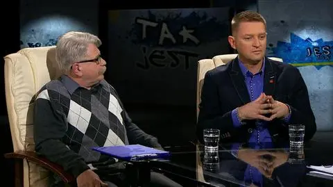 Waldemar Wasiewicz i Andrzej Rozenek w "Tak jest"