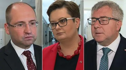 Politycy o spotkaniach w mieszkaniu prezes Trybunału Konstytucyjnego