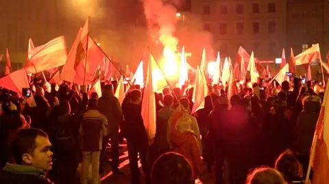Władze rozwiązały zgromadzenie we Wrocławiu