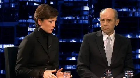 Joanna Mucha i Jan Klawiter byli goścmi "Kropki nad i" (http://www