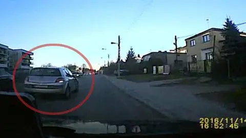 Moment przed śmiertelnym potrąceniem pieszego