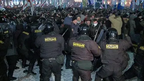 Kolonia karna za protest przeciw Łukaszence