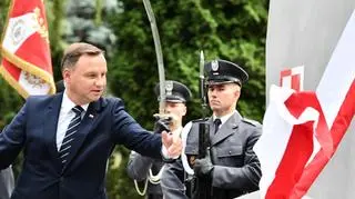 President Andrzej Duda unveiled &#039;Glory to Polish Pilots&#039; monument in Warsaw