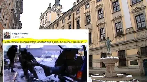 Profesor nazwał żołnierzy "banderowskimi ścierwami". Wraca do pracy