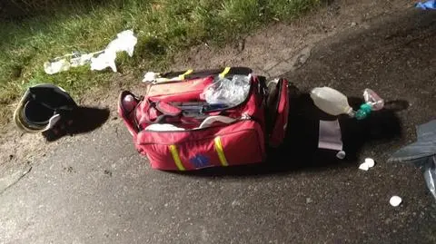 Nie udalo się uratować 64-latka 