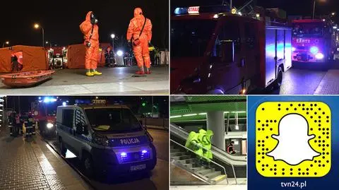Smulacja ataku w Warszawie na Snapchacie tvn24.pl