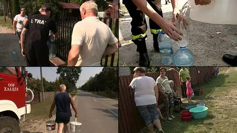 W Koniecpolu strażacy muszą dowozić wodę mieszkańcom
