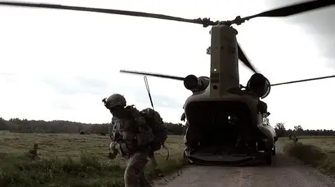 Chinooki nad Przesmykiem suwalskim. Kolejny etap ćwiczeń NATO