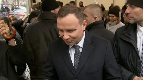 Prezydent Duda zaleca spokój