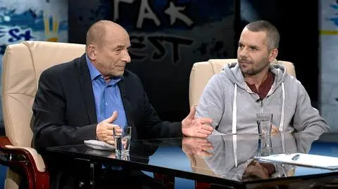 dr Leszek Mellibruda i Maciej Konieczny w Tak jest