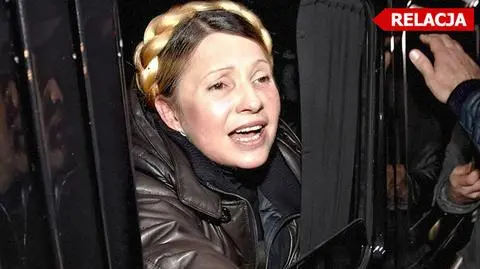 Julia Tymoszenko została uwolniona w sobotę po południu