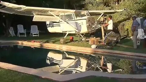 Awaryjne lądowanie w Chile. Samolot wylądował w ogrodzie