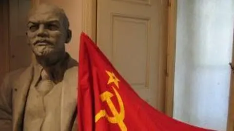 Przygniótł go Lenin, zginął na miejscu