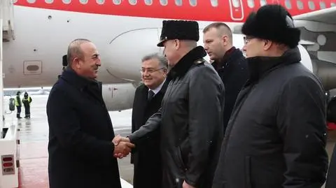 Mevlut Cavusoglu w Moskwie na rozmowach o Syrii