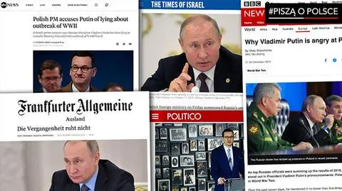 Polska zdaje sobie sprawę z tego, że Putin chciał wywołać swoimi słowami kłótnie (materiał "Faktów po Południu" z 30