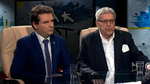 Jacek Kondracki i Jacek Wilk w programie Tak Jest