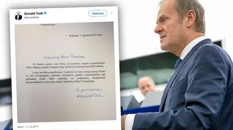 Tusk gratuluje Morawieckiemu. "Liczę na dobrą współpracę"